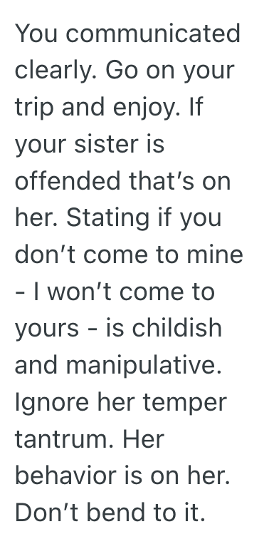 Screenshot 2025 07 10 at 8.51.53 AM She Asked Her Sister For The Date Of Her Baby Shower Before She Made Travel Plans, But Then Her Sister Changed The Date Of The Baby Shower